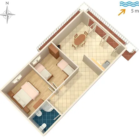 شقة By The Sea Korcula - 4407 *